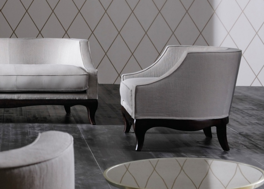 Stuhl in Textil-Polsterung Margherita, Opera Contemporary