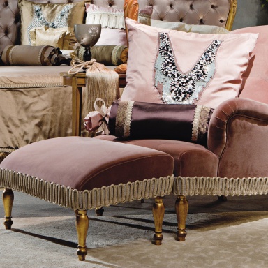 Sessel mit Hocker Prestige