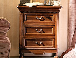 Nachttisch, DOLFI (die Möbel im Schlafzimmer country, country-Stil)