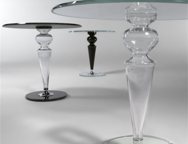 Couchtisch auf пьедестальном der Basis von Glas, Gran Canal - Reflex Angelo (glamorous-Möbel)
