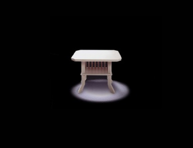 Couchtisch aus massiver Birke White, Adelta