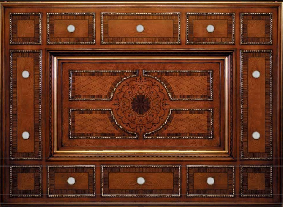 Deckenleuchte Mitteltafel, Ezio Bellotti