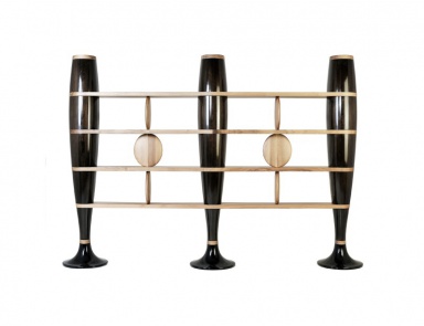 Holz-Regal L1533/3, Annibale Colombo