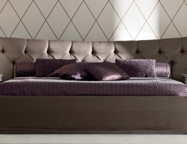 Bett mit gepolstertem Kopfteil Storage Butterfly,Opera Сontemporary