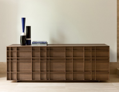 Sideboard Kilt aus Massivholz, Porada