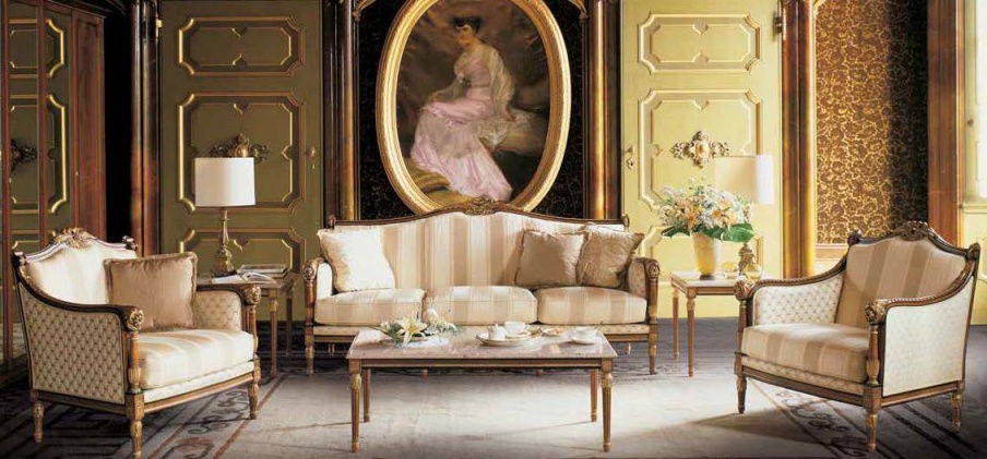 Wohnzimmer (Garnitur für das Wohnzimmer), Ezio Bellotti