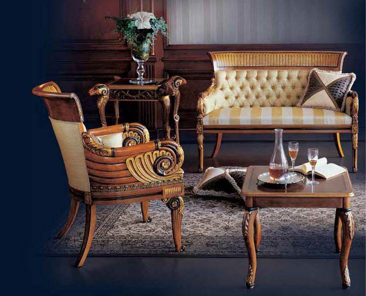 Wohnzimmer (Garnitur für das Wohnzimmer), Ezio Bellotti