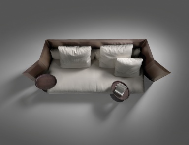 Sofa mit hoher Rückenlehne Day-Time, Flexform (Sofa mit hoher Rückenlehne)