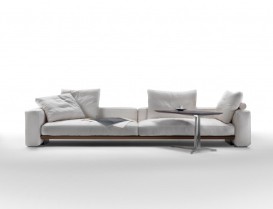 Sofa mit niedriger Rückenlehne Goodplace, Flexform
