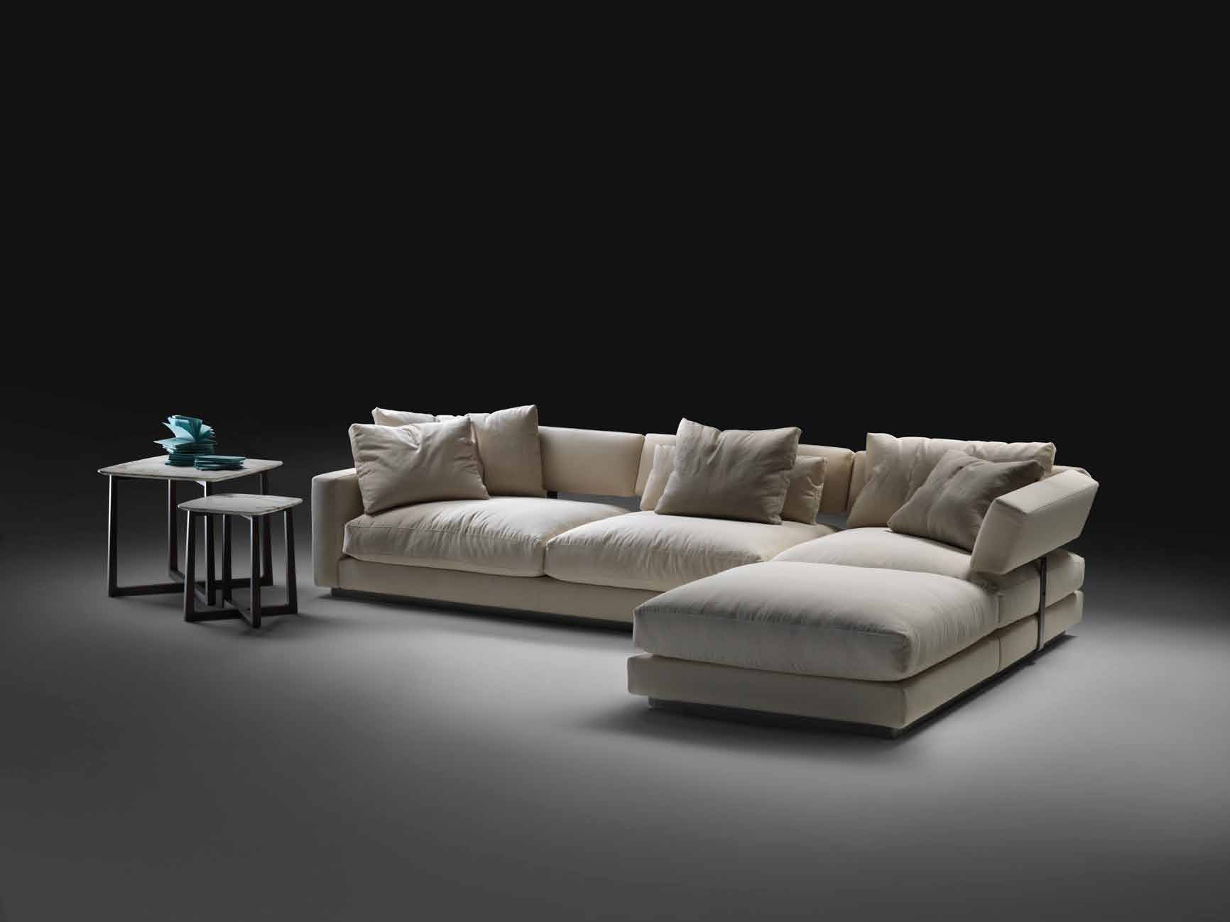 Modulares Sofa Ecke Gepolsterter Leder Oder Stoff Pleasure Flexform Luxuryfurniture Mr