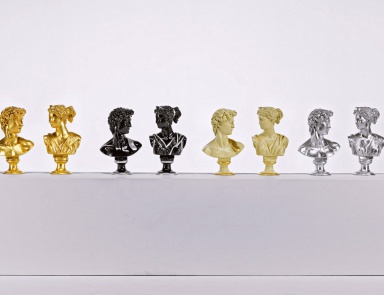 Statuette David & Diana, Vismara (Accessoire für das Wohnzimmer)