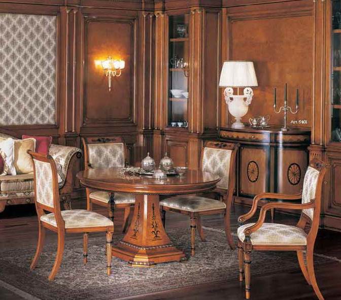 Esszimmer (Garnitur für das Esszimmer), Ezio Bellotti