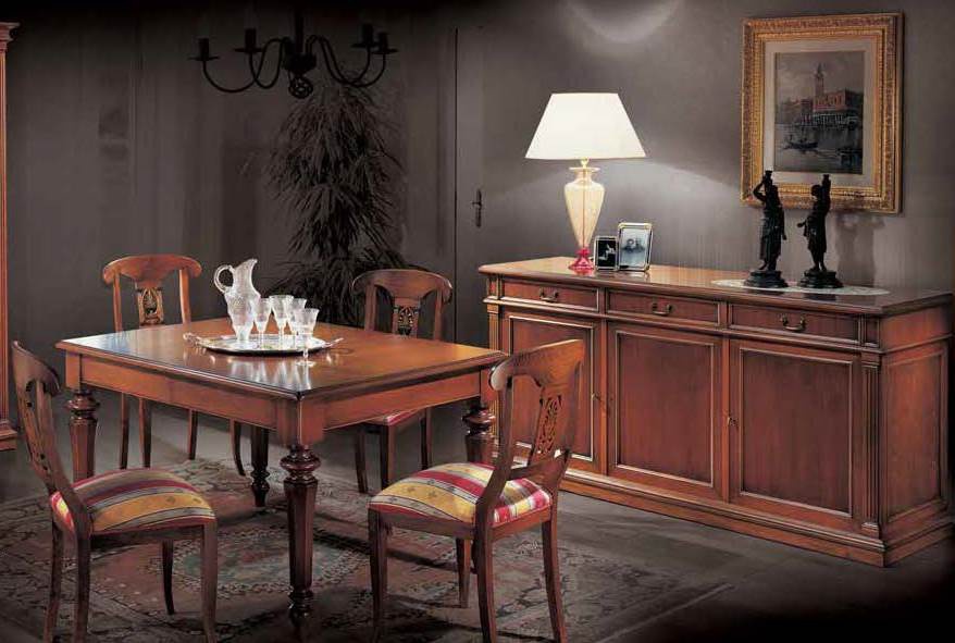 Esszimmer (Garnitur für das Esszimmer), Ezio Bellotti
