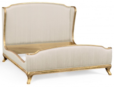 Bett mit geschnitzten Rahmen UK King /UK Queen Louis XV, Jonathan Charles