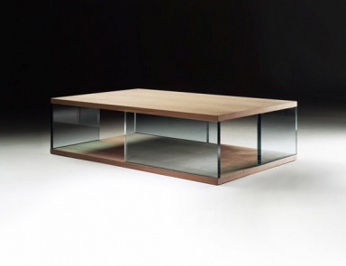 Couchtisch auf Holzrahmen Ocean, Flexform
