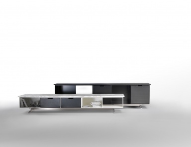 Kommode mit Marmorplatte Fly, Flexform