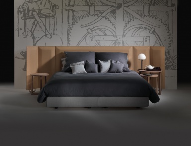 Bett mit Kopfteil hoch Eden, Flexform