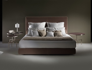 Doppelbett auf einem Holzrahmen Oltre, Flexform