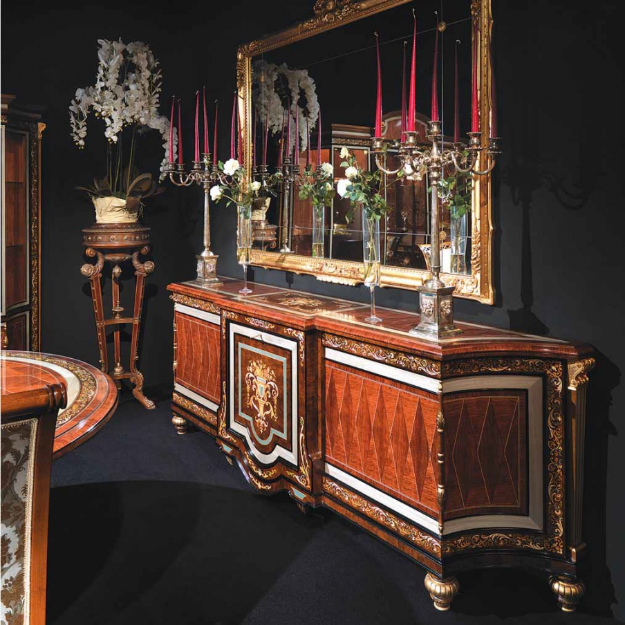 Sideboard aus Massivholz, Ezio Bellotti