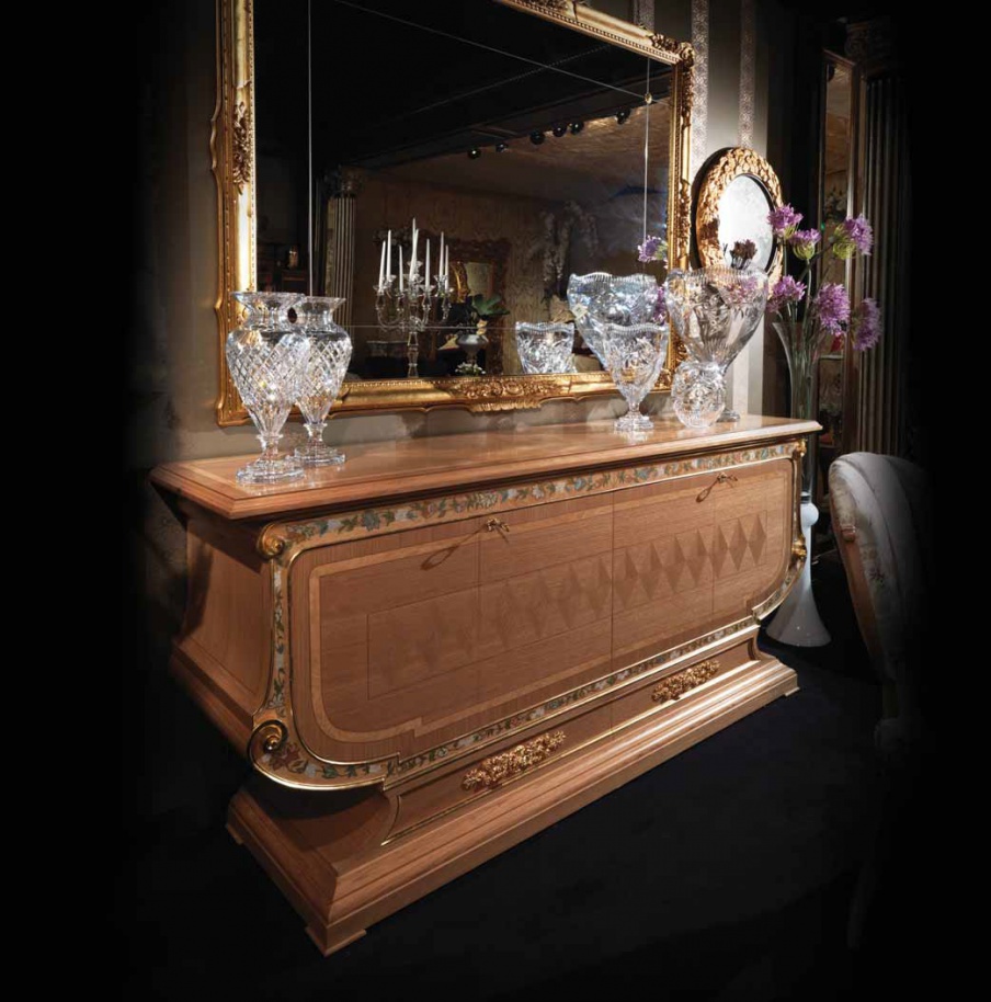 Sideboard aus Massivholz, Ezio Bellotti