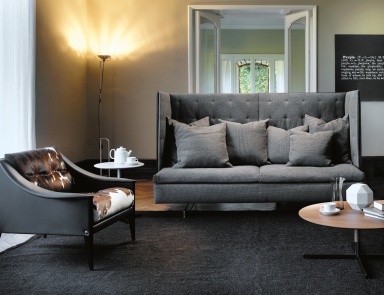 Sofa mit hoher Rückenlehne Grantorino HB, Poltrona Frau