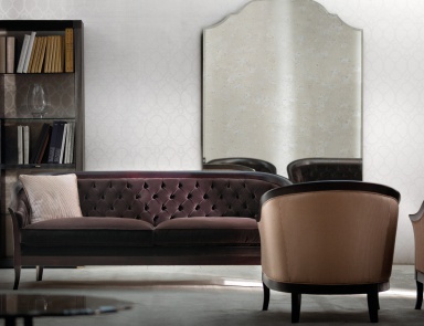 Sofa mit Gebogenen Rückenlehne Marta Classic, Angelo Cappellini
