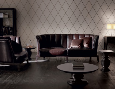 Sofa mit hoher Rückenlehne Parsifal, Angelo Cappellini (Sofa mit hoher Rückenlehne)