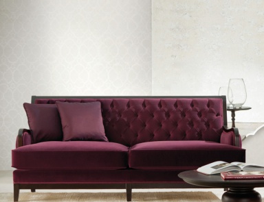 Couch an den Unterschenkeln Sebastian Classic, Angelo Cappellini (rotes Sofa)