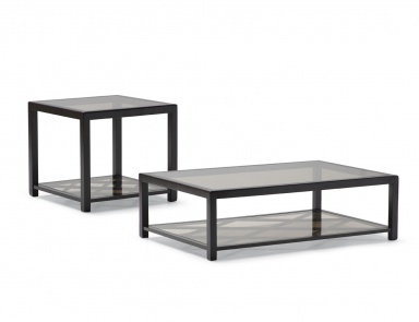 Couchtisch mit Glasplatte Ivan, Angelo Cappellini