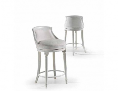 Barhocker mit Lederbezug Mediterraneo, Angelo Cappellini (Italienisch Barhocker)