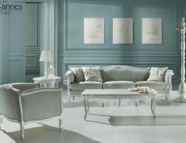 Wohnzimmer (Garnitur für das Wohnzimmer) Cannes, Angelo Cappellini