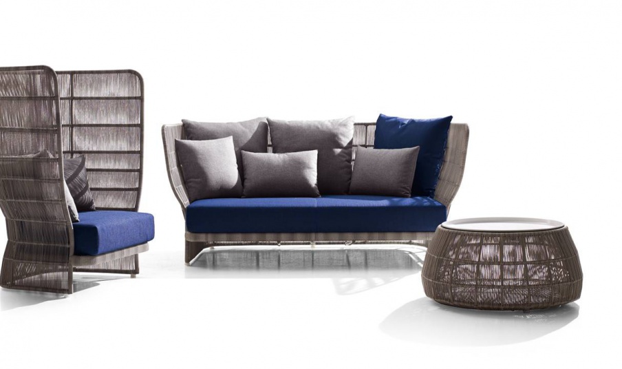 Sofa für Garten oder Terrasse, Canasta'13, B&B Italia