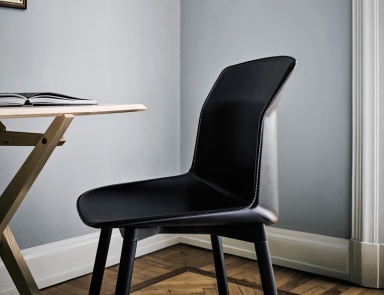 Stuhl 383/384 MOTEK auf Metallrahmen, Cassina