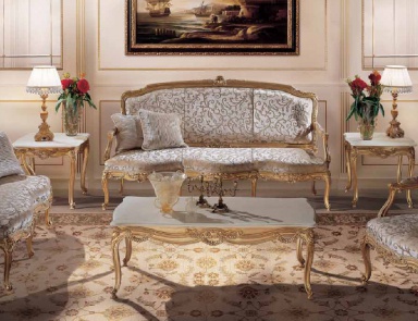 Wohnzimmer (Garnitur für das Wohnzimmer) Campanella, Angelo Cappellini (Möbel klassische Diele, Flur)