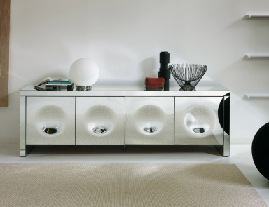 Sideboard aus massivem Nussbaum Canaletto Empire, Porada