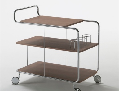 Сервировочный Tisch auf Stahlskelett, Oscar - Porada