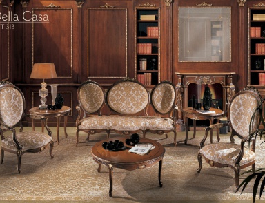 Wohnzimmer (Garnitur für das Wohnzimmer) Della Casa, Angelo Cappellini