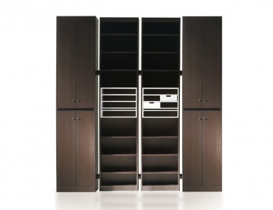 Kleiderschrank RIALTO auf einem Rahmen aus Holz, Cassina