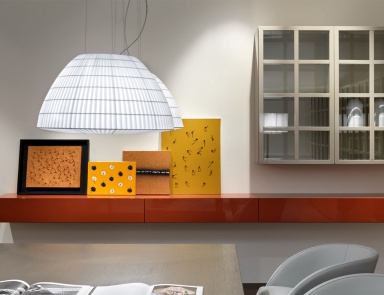 Modulares System mit Schaufenster Time, Besana