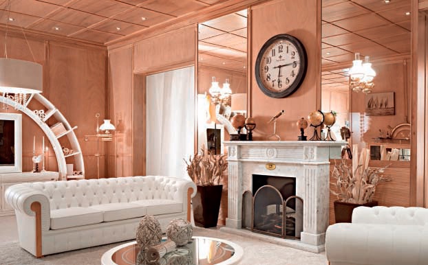 Wohnzimmer (Garnitur für das Wohnzimmer) Arcata, Caroti