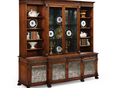 Bücherschrank mit Löwenfüßen Löwen Windsor, Jonathan Charles