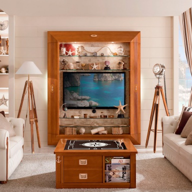 Möbel für TV Frame