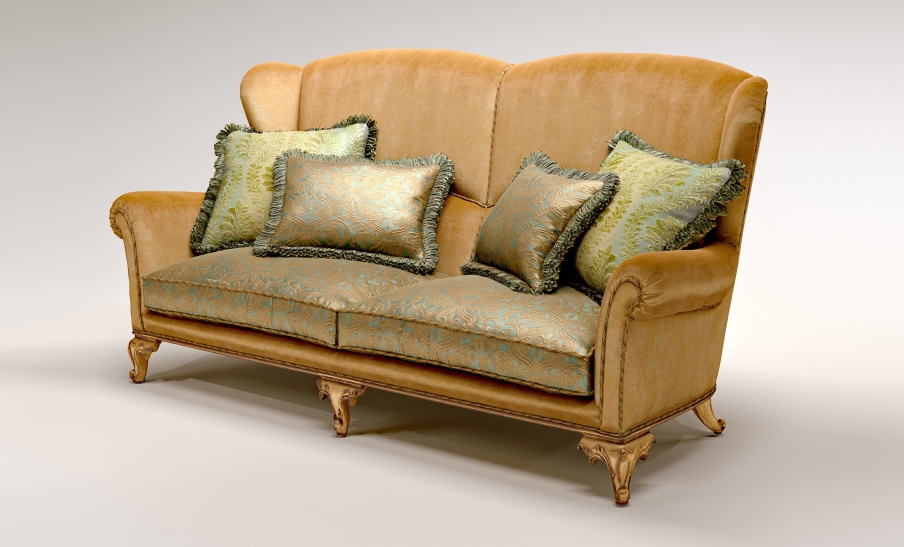 Sofa in Textil-Polsterung Alexander, Bruno Zampa