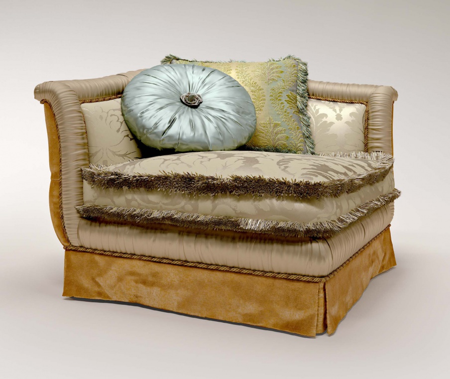 Eckiges Carlos Sessel Patchwork Petite, Bruno Zampa
