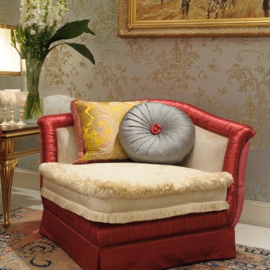 Eckiges Carlos Sessel Patchwork Petite
