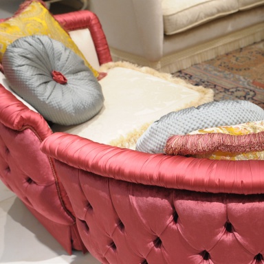 Eckiges Carlos Sessel Patchwork Petite