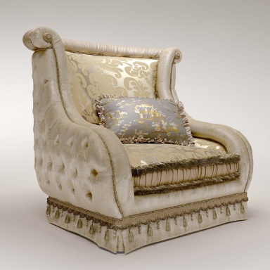 Stuhl Carlos Patcwork Regal