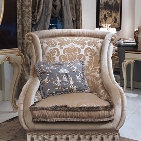 Stuhl Carlos Patcwork Regal