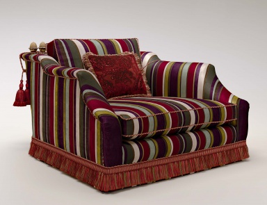 Stuhl in Textil-Polsterung Holly, Bruno Zampa