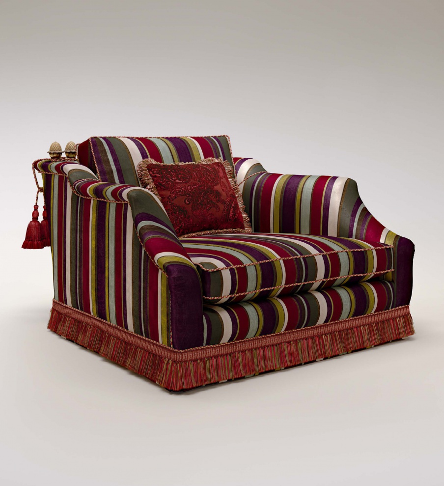 Stuhl in Textil-Polsterung Holly, Bruno Zampa